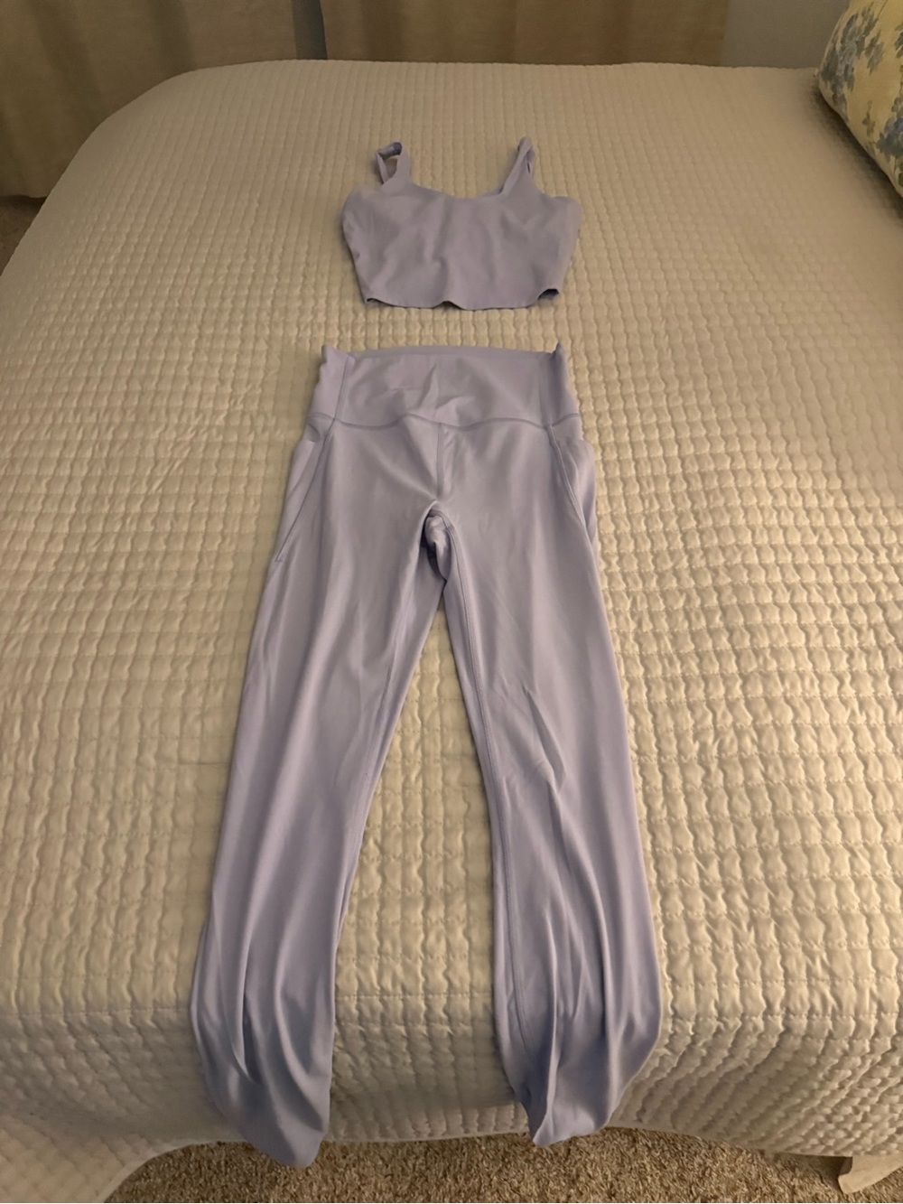 all in motion Lavender Workout Set